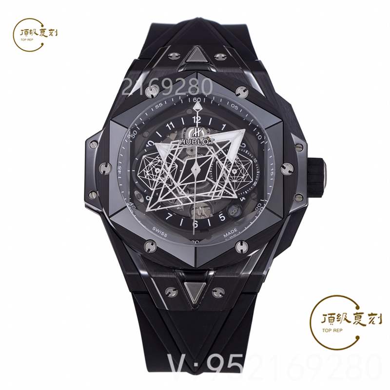 ZF廠宇舶刺青二代黑色陶瓷big bang大爆炸復(fù)刻表做工如何-復(fù)刻表