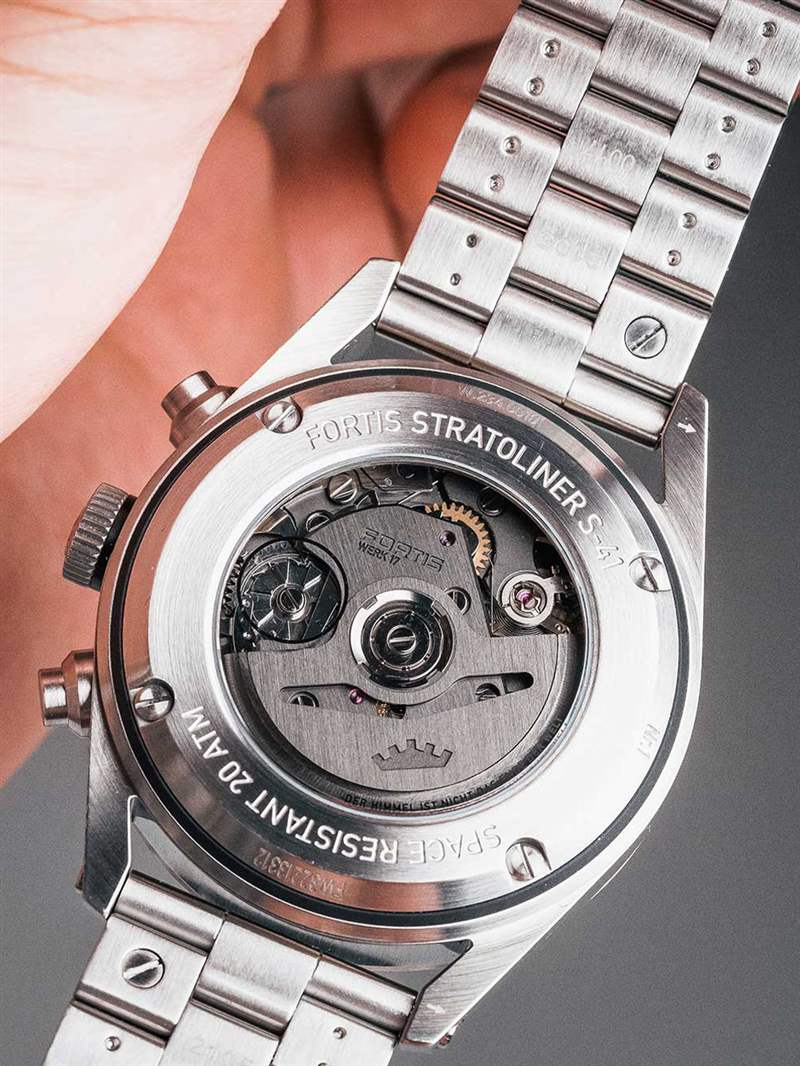 富通推出世界上第一款經過太空測試的腕表——Stratoliner Chronograph-復刻表