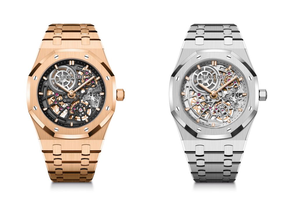 AP皇家橡樹(shù)2022新表亮點(diǎn)3：「Jumbo」超薄鏤空腕表39毫米-復(fù)刻表