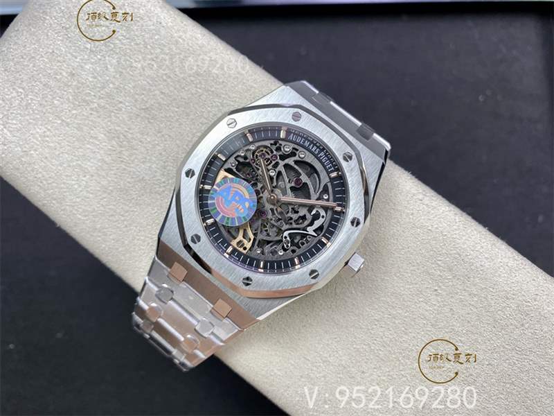 APS廠愛彼15407皇家橡樹鏤空機械復(fù)刻表做工如何,超越j(luò)f廠-復(fù)刻表