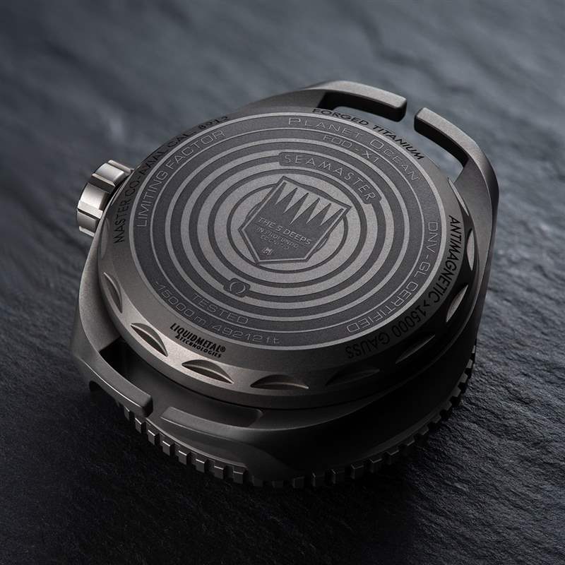 歐米茄超級宇宙海洋系列Ultra Deep Professional在 10,928 米的世界潛水紀(jì)錄中幸存下來-復(fù)刻表