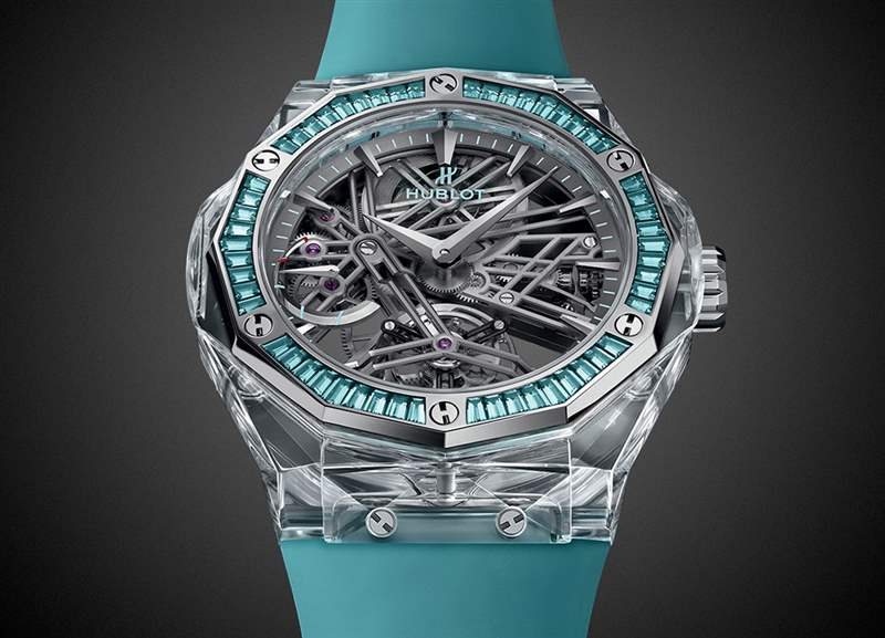 恒寶經(jīng)典融合Tourbillon Sapphire Orlinski限定款奧林斯基陀飛輪腕表-復(fù)刻表