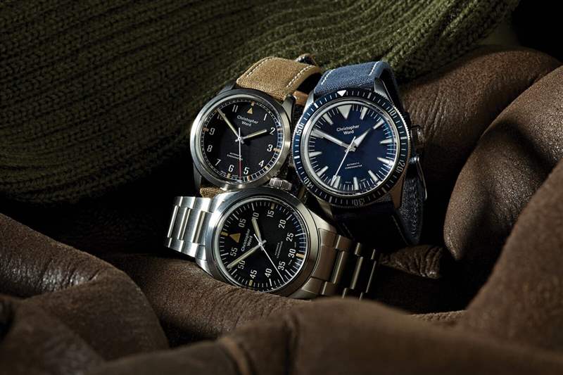 克里斯托弗·沃德 (Christopher Ward) 個性軍表系列-復刻表