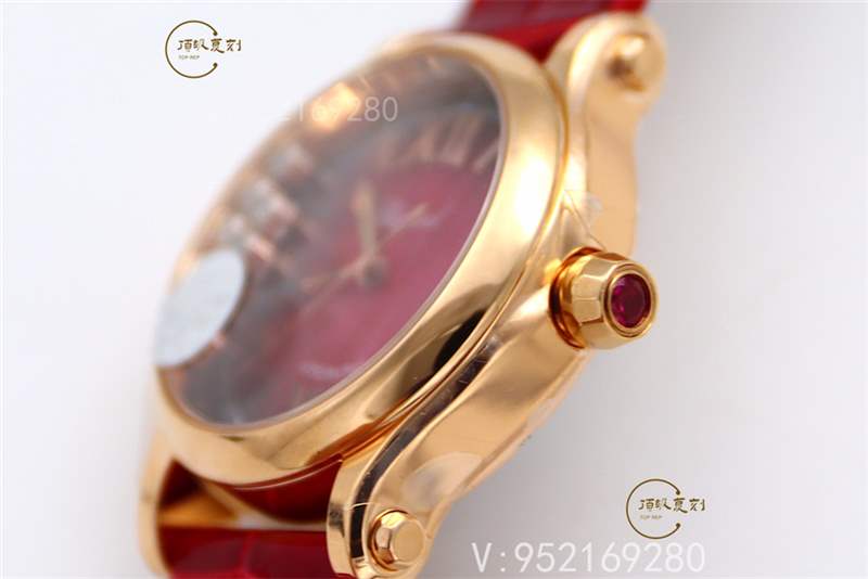 ZF廠蕭邦HAPPY SPORT快樂(lè)鉆石中國(guó)紅限量版新品發(fā)布-復(fù)刻表