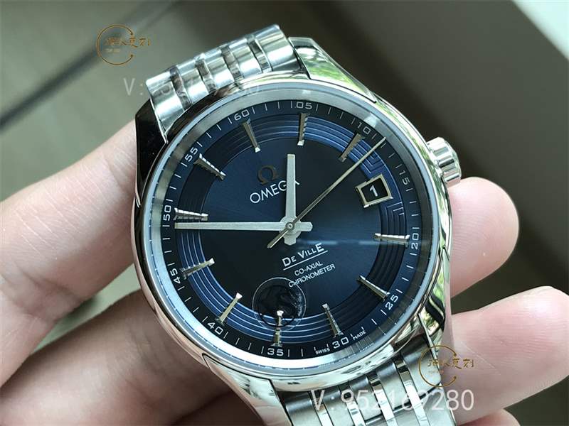 VS廠歐米茄蝶飛明亮之藍(lán)8500機芯做工怎么樣-復(fù)刻表