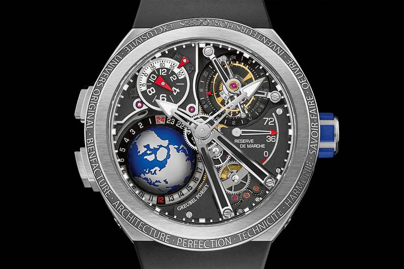 高珀富斯Greubel Forsey GMT運動陀飛輪個性腕表-復刻表