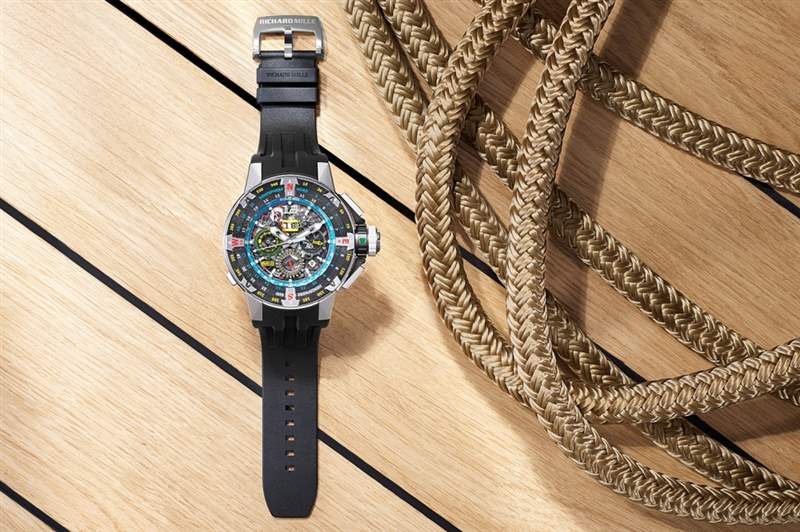 2021最新理查德Richard Mille RM60-01 Les Voiles de St Barth的航海藍調-復刻表