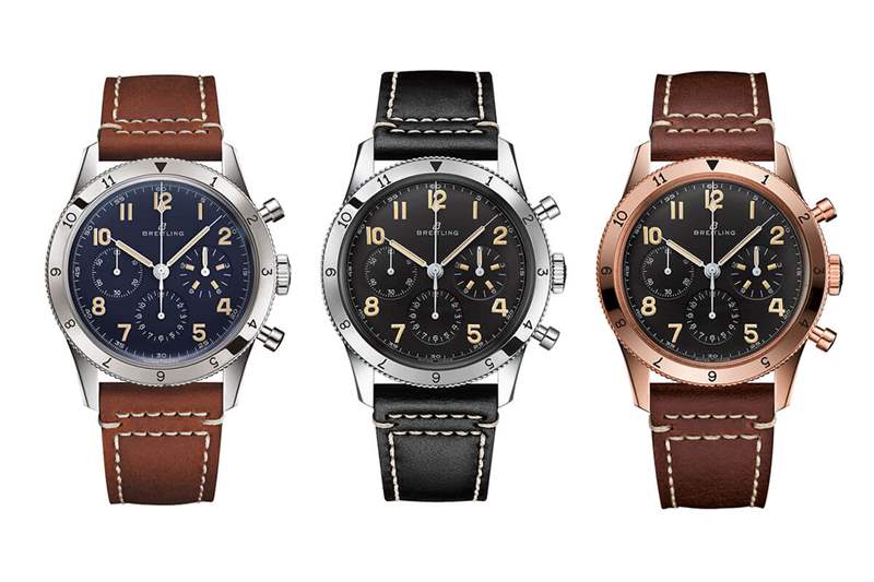 百年靈765 AVI 1953多功能計時復刻限量版腕表-復刻表