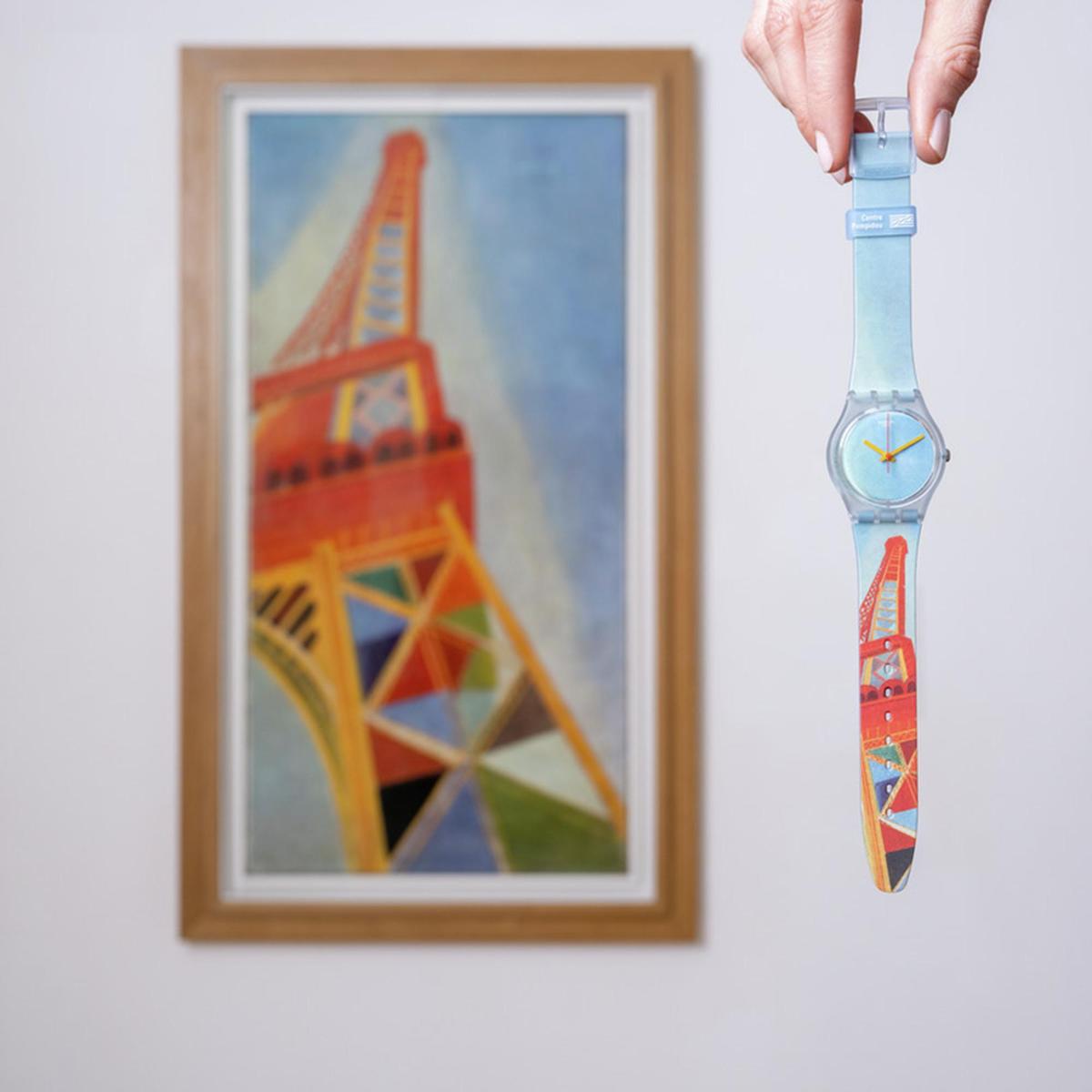 攜手龐畢度藝術中心打造特殊系列，跟著SWATCH博物館巡禮！-復刻表