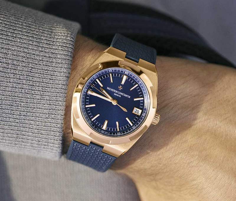 江詩丹頓海外自動上鏈玫瑰金一場視覺盛宴-復刻表