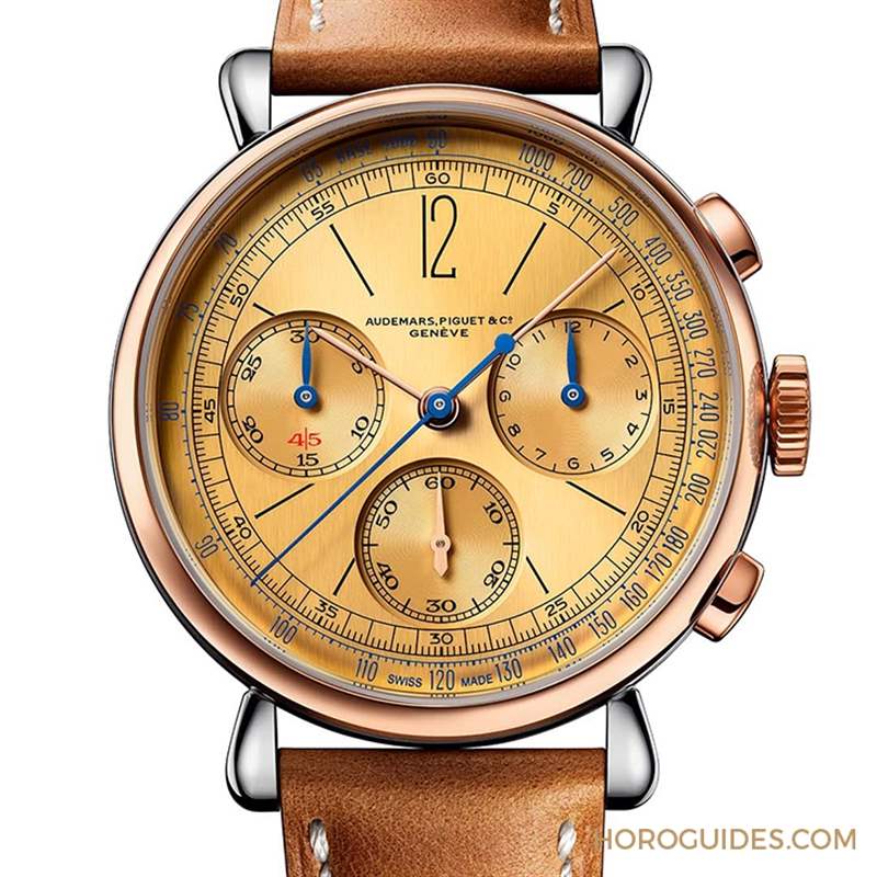 古董時計的進化版｜愛彼[Re]master01自動上鏈計時碼表-復刻表