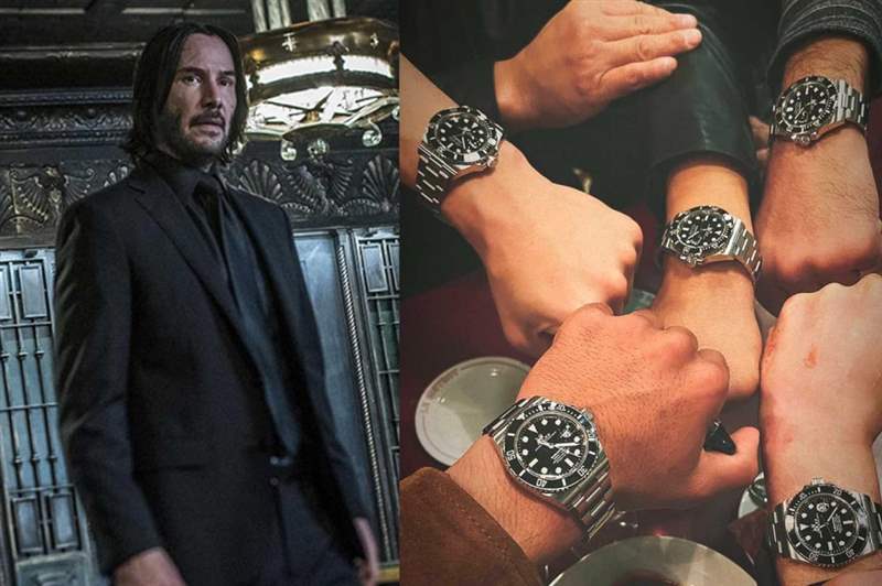 奇洛李維斯又送禮！一人送一只Rolex Submariner予《John Wick 4》攝制組人員致謝！-復刻表
