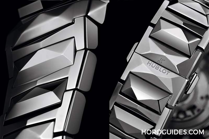 宇舶Hublot推出全球首見紫色藍寶石腕表&旗下第一款鈦金屬鏈帶-復(fù)刻表