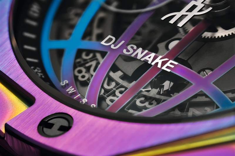 迷幻版Big Bang來襲宇舶Hublot聯(lián)乘法國鬼才藝術家DJ Snake-復刻表