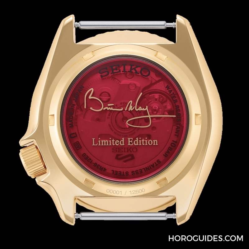 皇后樂迷high起來！SEIKO 5 x 皇后合唱團Brian May 聯名第二彈-復刻表