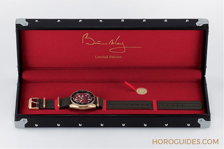 皇后樂迷high起來！SEIKO 5 x 皇后合唱團Brian May 聯名第二彈-復刻表