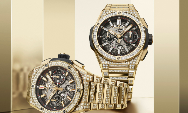 大爆炸宇宙的超新星HUBLOT Big Bang Unico 黃金計時腕表-復(fù)刻表