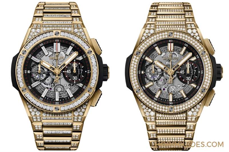 大爆炸宇宙的超新星HUBLOT Big Bang Unico 黃金計時腕表-復(fù)刻表