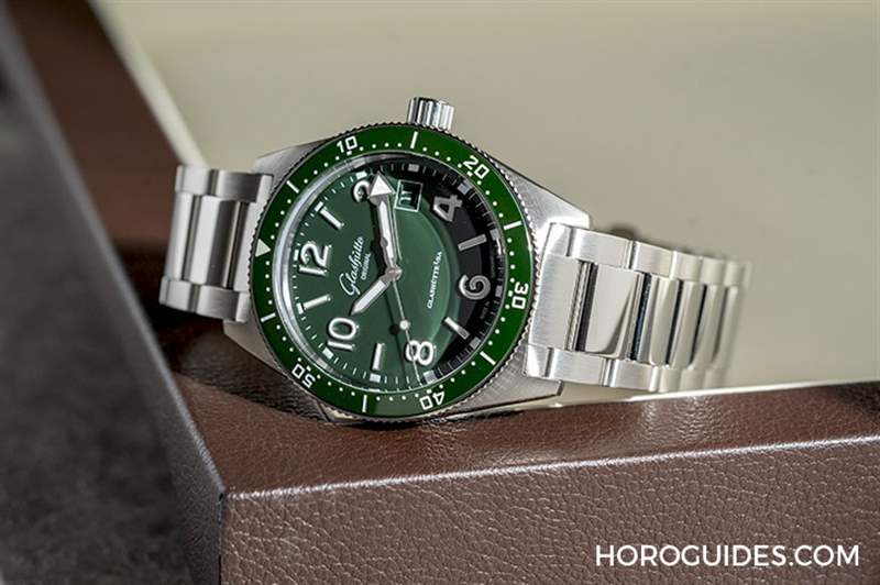 值得你認(rèn)識的德系血統(tǒng)綠水鬼｜格拉蘇蒂原創(chuàng)SeaQ潛水表蘆葦綠新色-復(fù)刻表