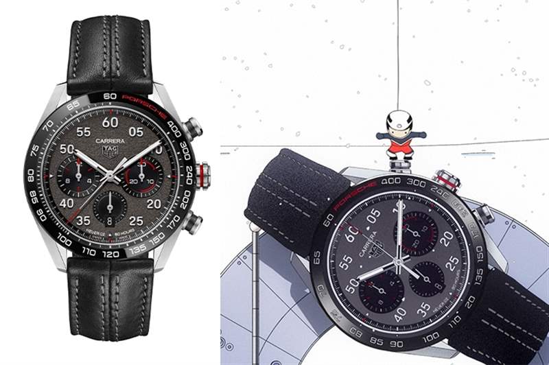 泰格豪雅眾代言人Q萌現身，為圣誕節挑表選禮獻計！-復刻表