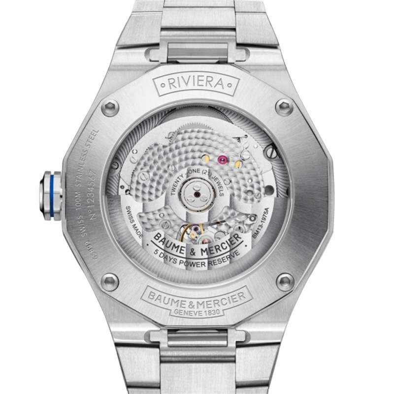 Baume & Mercier Riviera經典回歸帶來全新搶眼運動鋼表系列-復刻表