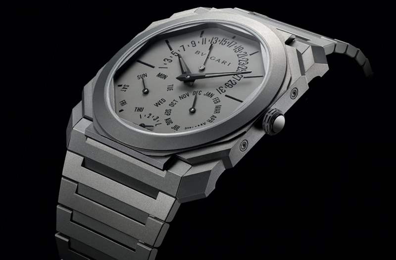 BVLGARI Octo Finissimo 2021年帶來超薄萬年歷與安藤忠雄聯乘！極繁與極簡的一體兩面-復刻表