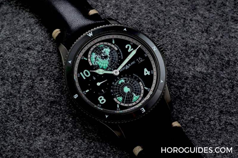 「黑色」才是男人的本色！全新萬寶龍1858系列UltraBlack限量腕表-復刻表