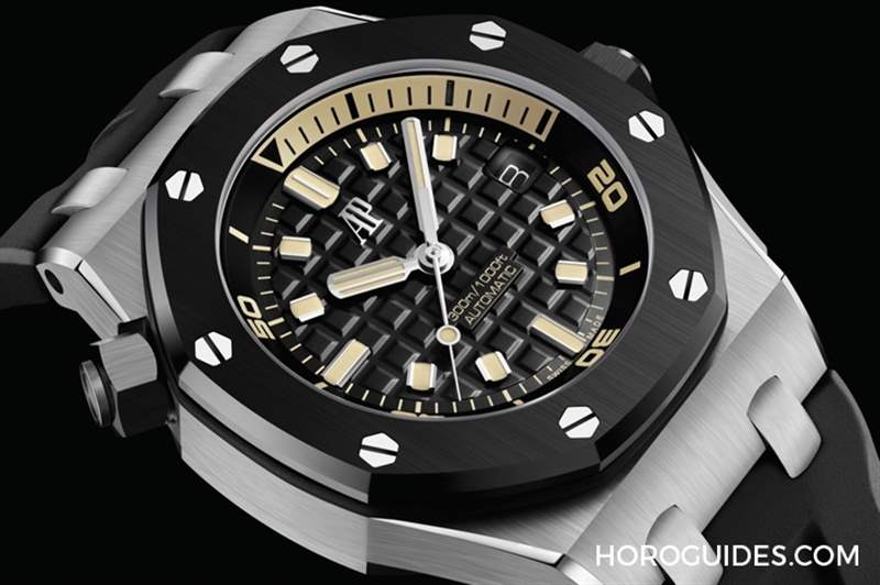 日本獨家先發(fā)！愛彼白金黑色陶瓷42毫米皇家橡樹離岸型潛水腕表-復(fù)刻表