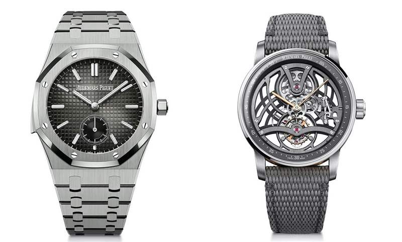 大復(fù)雜之作｜愛彼皇家橡樹鈦金屬超問表、Code 11.59系列鏤空陀飛輪-復(fù)刻表