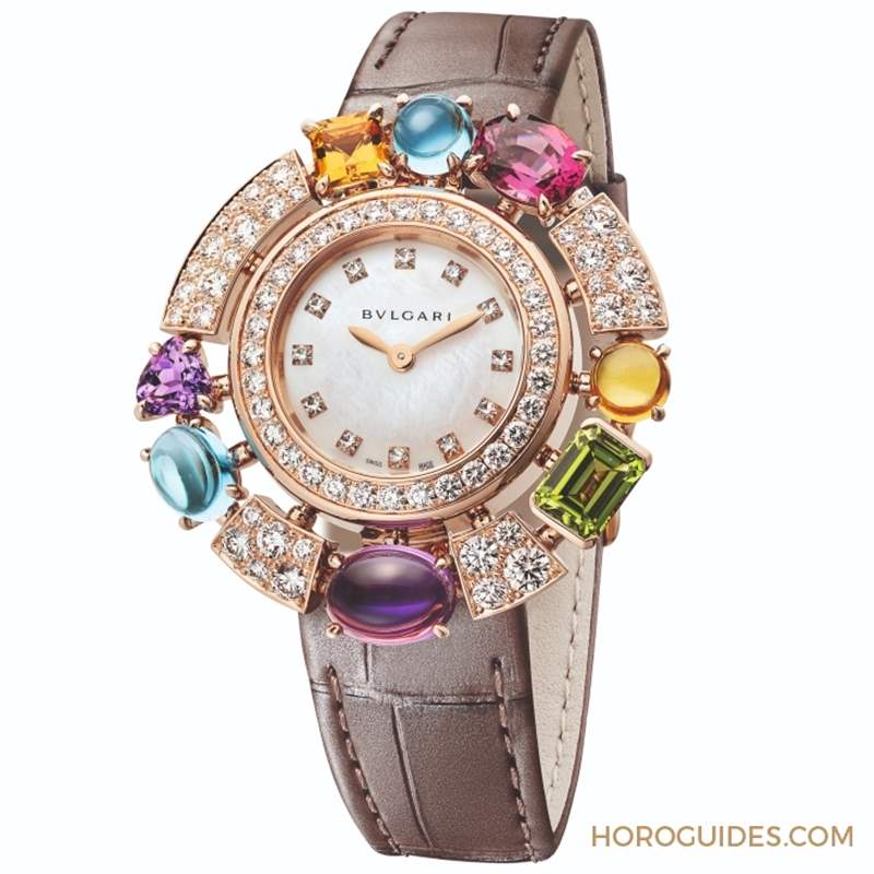 義式珠寶美學(xué)加持！BVLGARI Allegra腕表的彩寶光環(huán)-復(fù)刻表