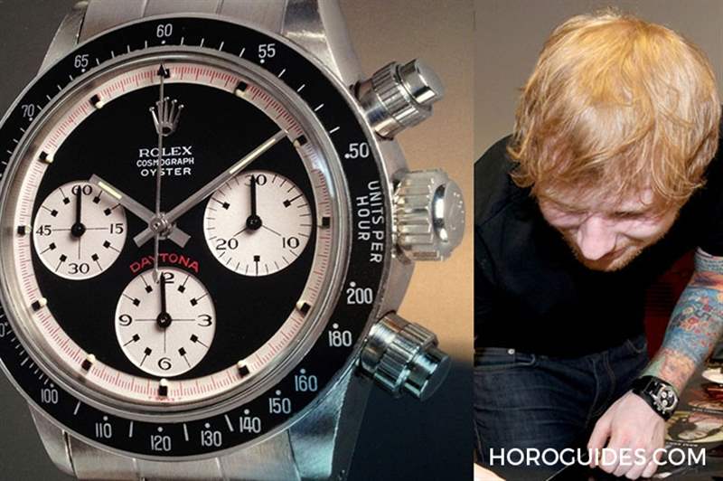 [名人表盒] 最愛表的小鮮肉Ed Sheeran，還有什么頂級(jí)表沒SHOW？-復(fù)刻表