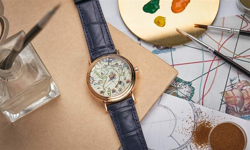 微繪大航海時代的探險史詩｜江詩丹頓藝術(shù)大師系列向偉大探險家致敬腕表-復(fù)刻表