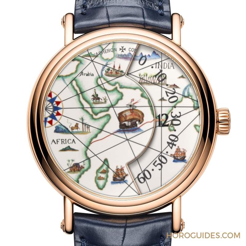 微繪大航海時代的探險史詩｜江詩丹頓藝術(shù)大師系列向偉大探險家致敬腕表-復(fù)刻表