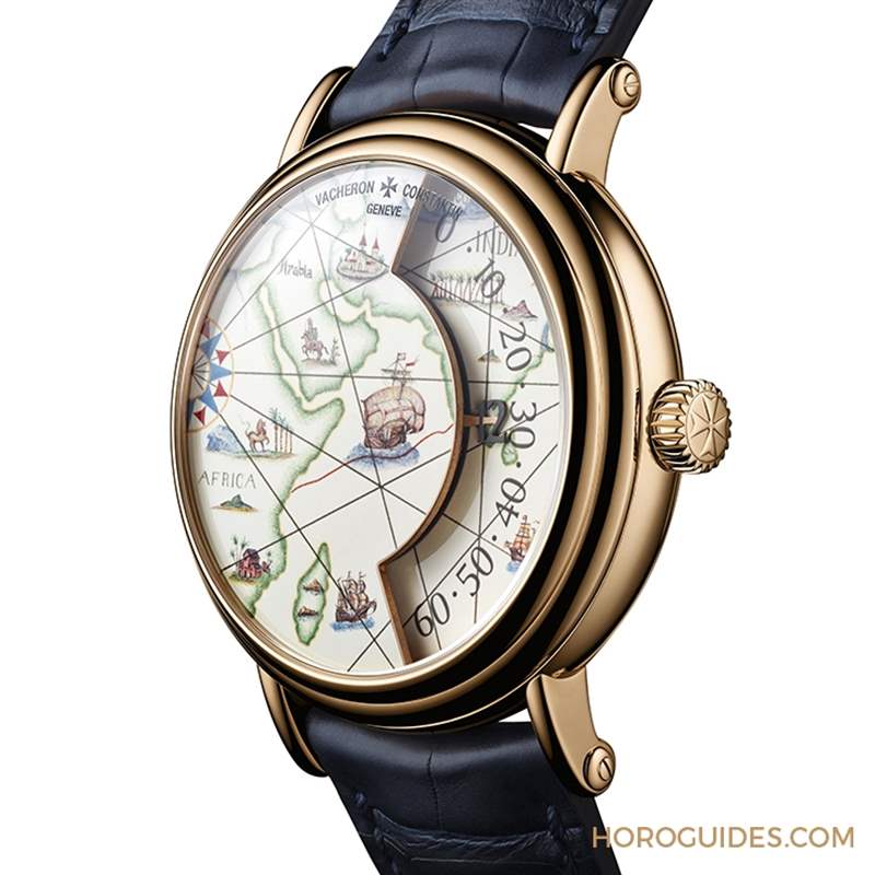 微繪大航海時代的探險史詩｜江詩丹頓藝術(shù)大師系列向偉大探險家致敬腕表-復(fù)刻表