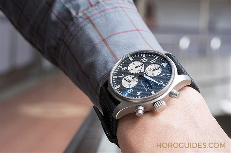 幫你試戴! IWC 飛行員計時碼表AMG特別版-復刻表