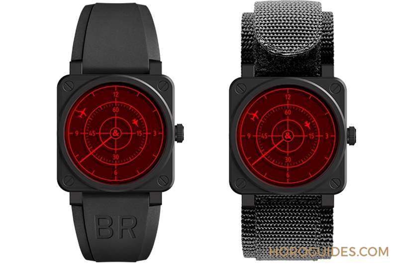 用飛行雷達指時！BELL&ROSS BR 03-92 Red Radar Ceramic-復刻表