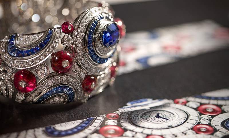 BVLGARI歷來造價最高腕表現(xiàn)身Magnifica頂級珠寶腕表系列-復刻表