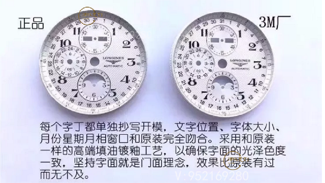 3M廠浪琴名匠月相八針復刻做工怎么樣,最好的版本嗎-復刻表