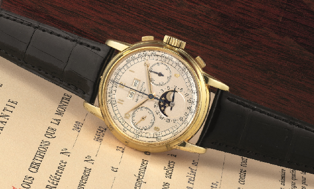 富藝斯「名表薈萃—香港XII」百達翡麗珍稀罕品2499黃金版本現身！-復刻表