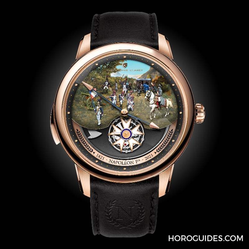 極致三問報時，向拿破侖致敬｜Christophe Claret Napoleon飛行陀飛輪三問表-復(fù)刻表