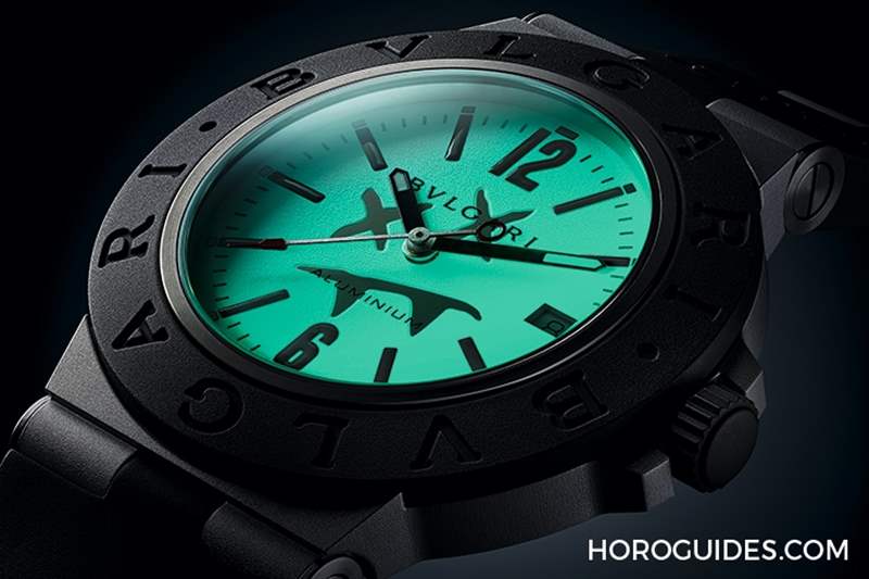 夜里的光｜BVLGARI Ｘ DJ Steve Aoki聯名腕表Aluminum鋁質特別版-復刻表