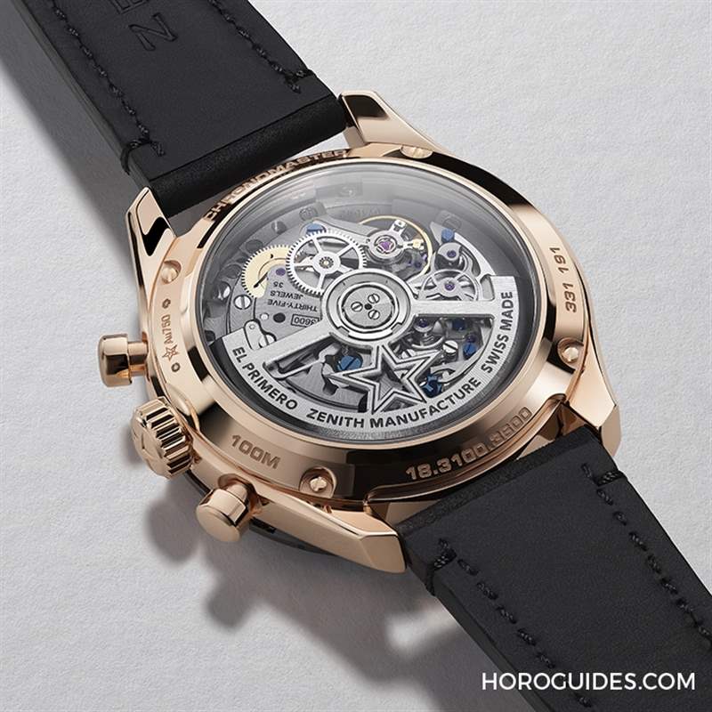 金色優雅運動風｜ZENITH Chronomaster Sport系列新添玫瑰金款式-復刻表