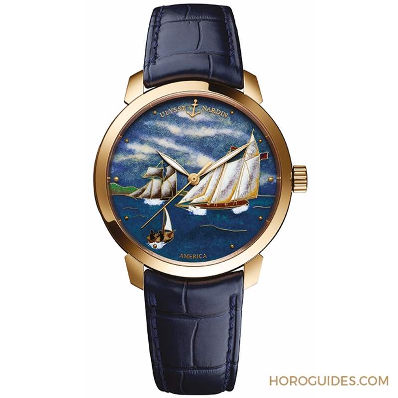 經典、彌新， 雅典表的琺瑯工藝-復刻表