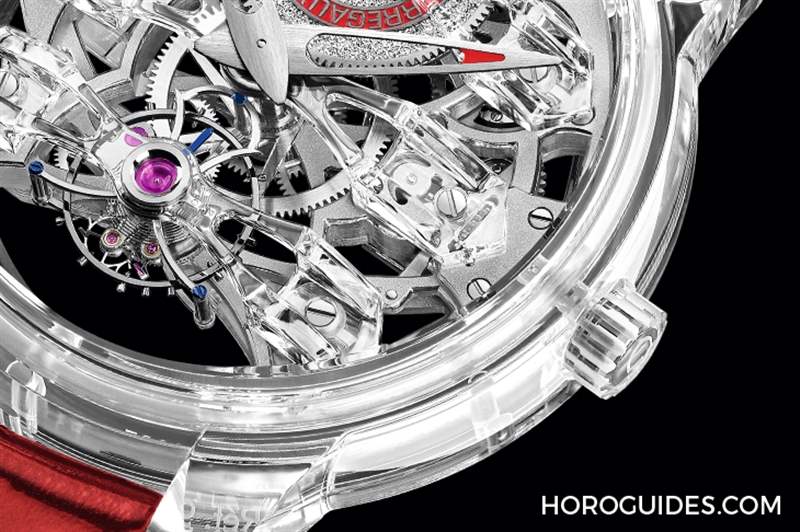 喜慶紅迎新年｜GP Quasar Infrared赤焰之光孤品腕表-復(fù)刻表