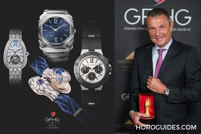 2020 GPHG經(jīng)典腕表獎(jiǎng)：BVLGARI Aluminium Chronograph-復(fù)刻表