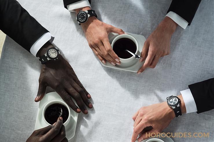 材質(zhì)混搭先驅(qū)回來了！｜BVLGARI Aluminium腕表-復(fù)刻表