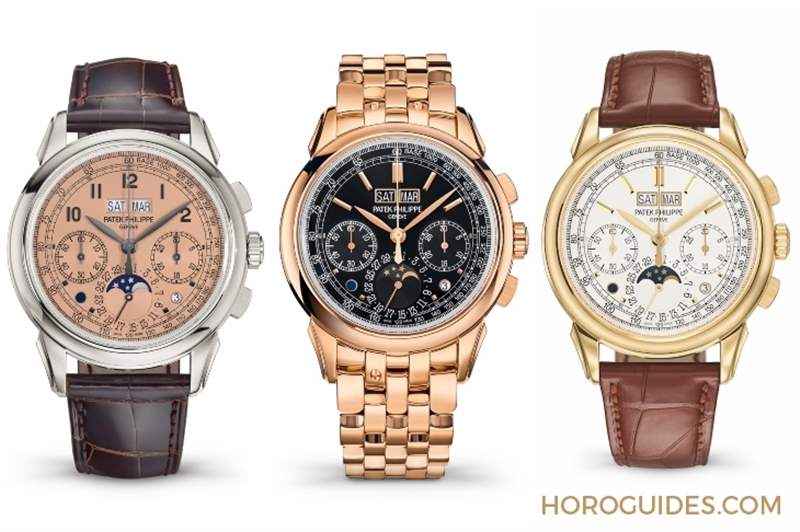 貴金屬家族全員到齊｜百達翡麗5270J-001萬年歷計時碼表-復刻表