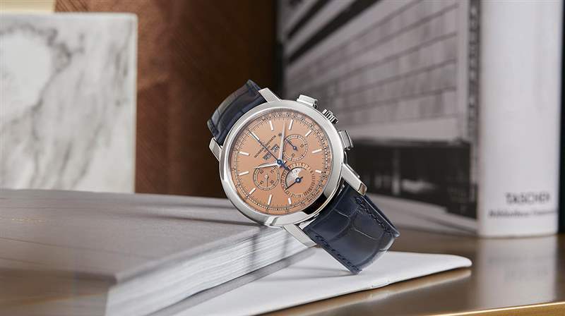 江詩(shī)丹頓傳統(tǒng)萬(wàn)年歷計(jì)時(shí)碼表-復(fù)刻表