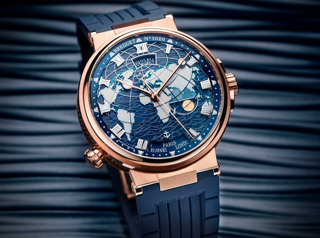 寶璣霍拉世界 5557-蕭邦L.U.C 全擊藍(lán)寶石-復(fù)刻表