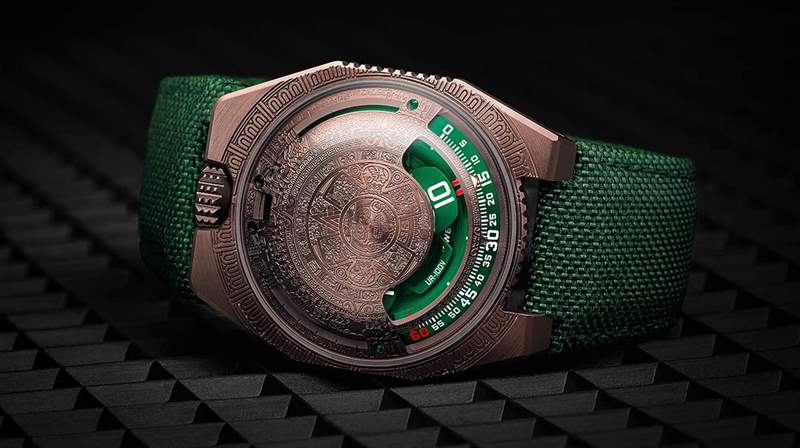 URWERK UR-100V 時間與培養-浪琴精神 37MM-復刻表